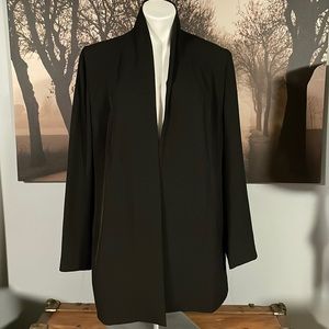 Calvin Klein Black Open Blazer - L